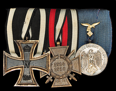 4 year service award on parade bar